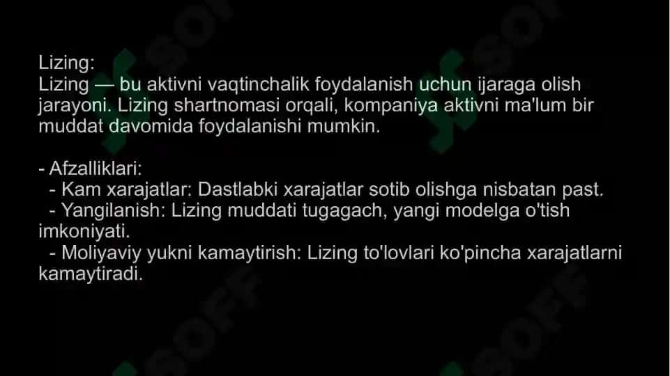 Narx Belgilash Strategiyasi 5