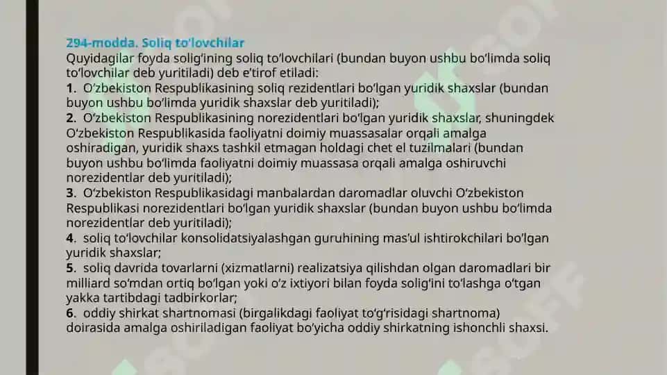 FOYDA SOLIG’I 7