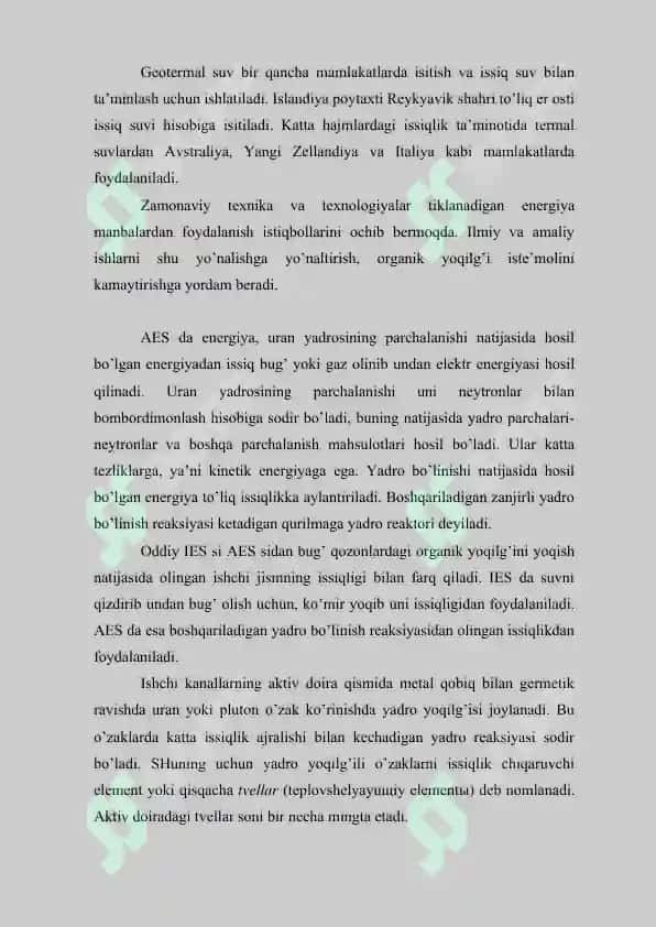 atom eletr stansiyalarini modellashtirish 7