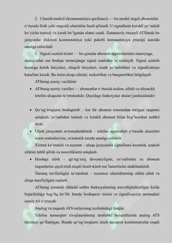Multimedia aloqa tarmoqlari 6