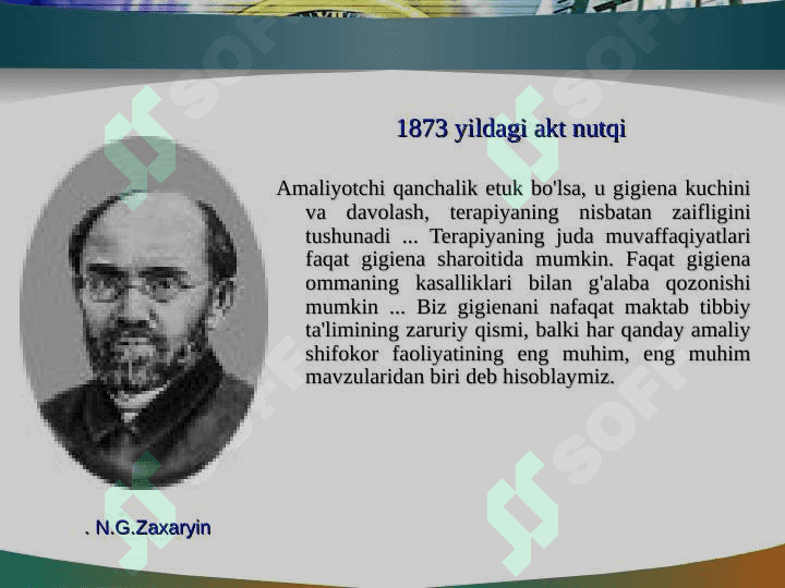 HARBIY GIGIENA, RIVOJLHARBIY GIGIENA, RIVOJLANISH TARIXI VA ZAMONAVIYLIK. ANISH TARIXI VA ZAMONAVIYLIK. 3