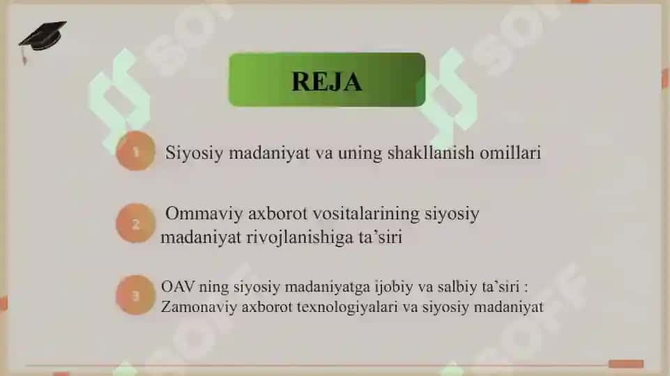 Siyosiy madaniyat va uning shakllanish omillari 2