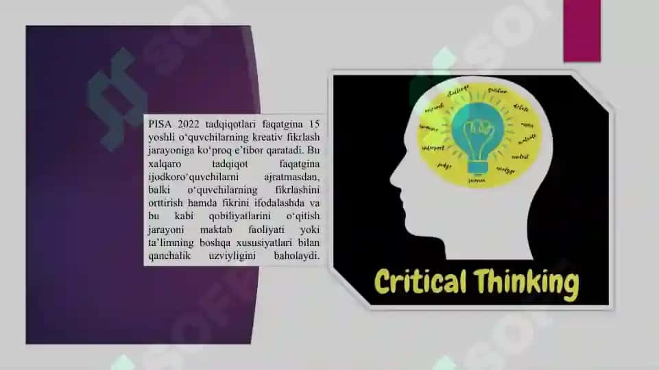 Kreativ va tanqidiy fikirlash xususiyatlari 4