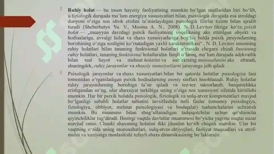 Insonning ruhiy-holatiy kechinmalari 4