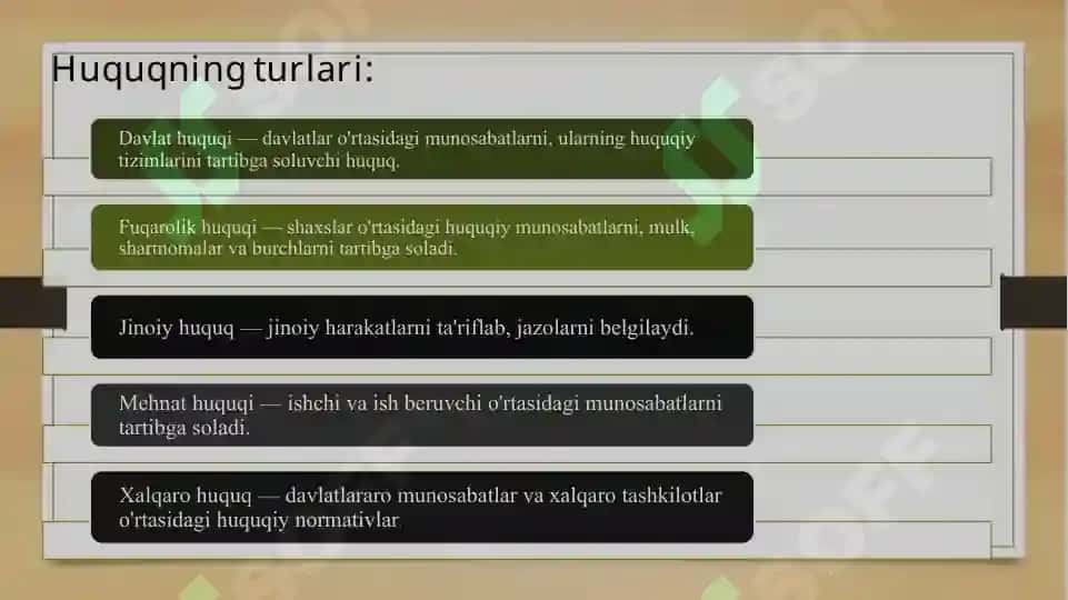 Huquq va erkinkliklar kafolatlari 4