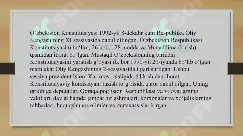 Huquq va erkinkliklar kafolatlari 7