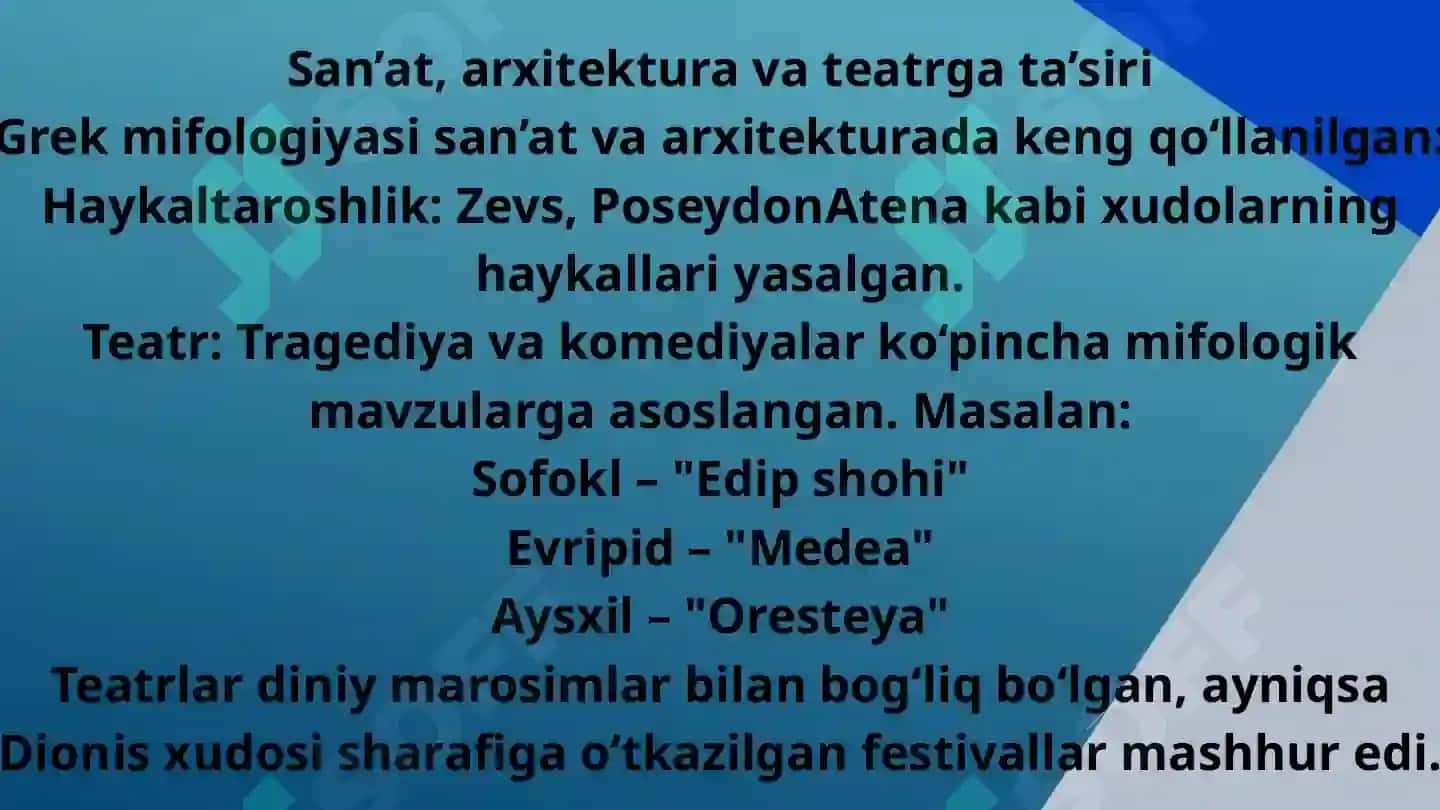 Qadimgi grek mifologiyasining mohiyati argonavtlar haqida afsona Gomerning illiada va odisseya dostonlari 5