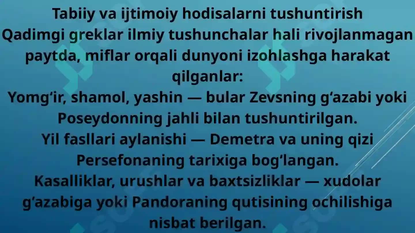 Qadimgi grek mifologiyasining mohiyati argonavtlar haqida afsona Gomerning illiada va odisseya dostonlari 8