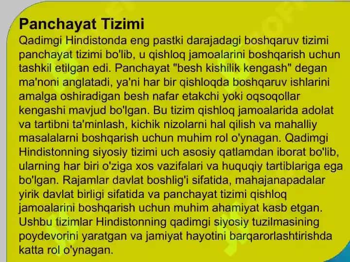 Qadimgi Hindistondagi siyosiy huquqiy gʻoyalar 5