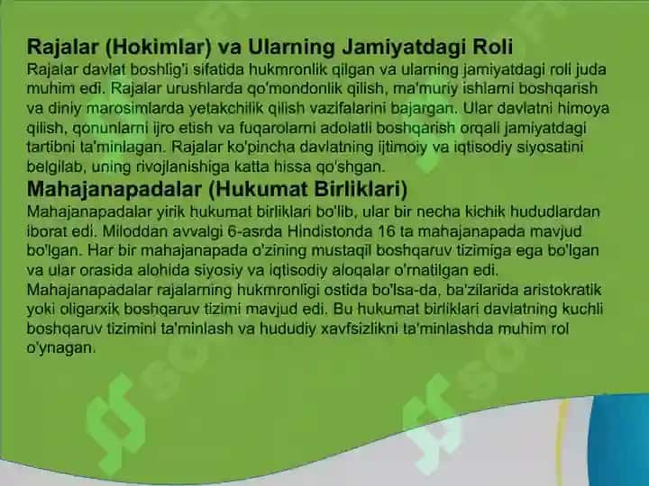 Qadimgi Hindistondagi siyosiy huquqiy gʻoyalar 6