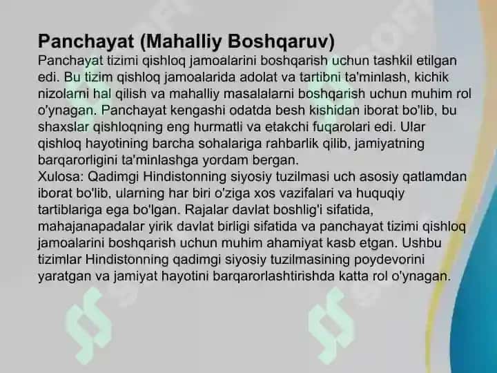 Qadimgi Hindistondagi siyosiy huquqiy gʻoyalar 7