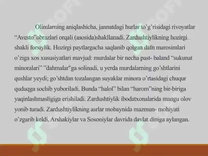 “AVESTO” – Zardushtiylikning muqaddas kitobi sifatida 6