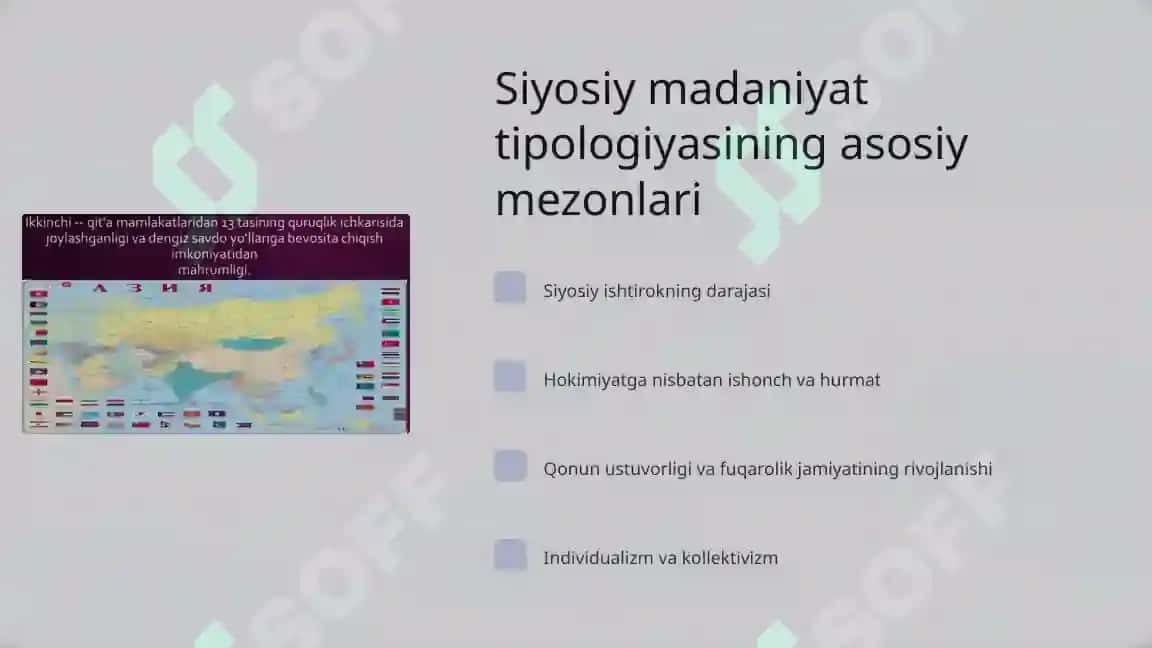 Siyosiy madaniyat tushunchasi va ahamiyati 2