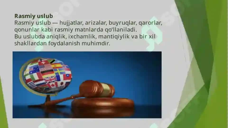 Notiqlik Sanati boyicha taqdimot 5