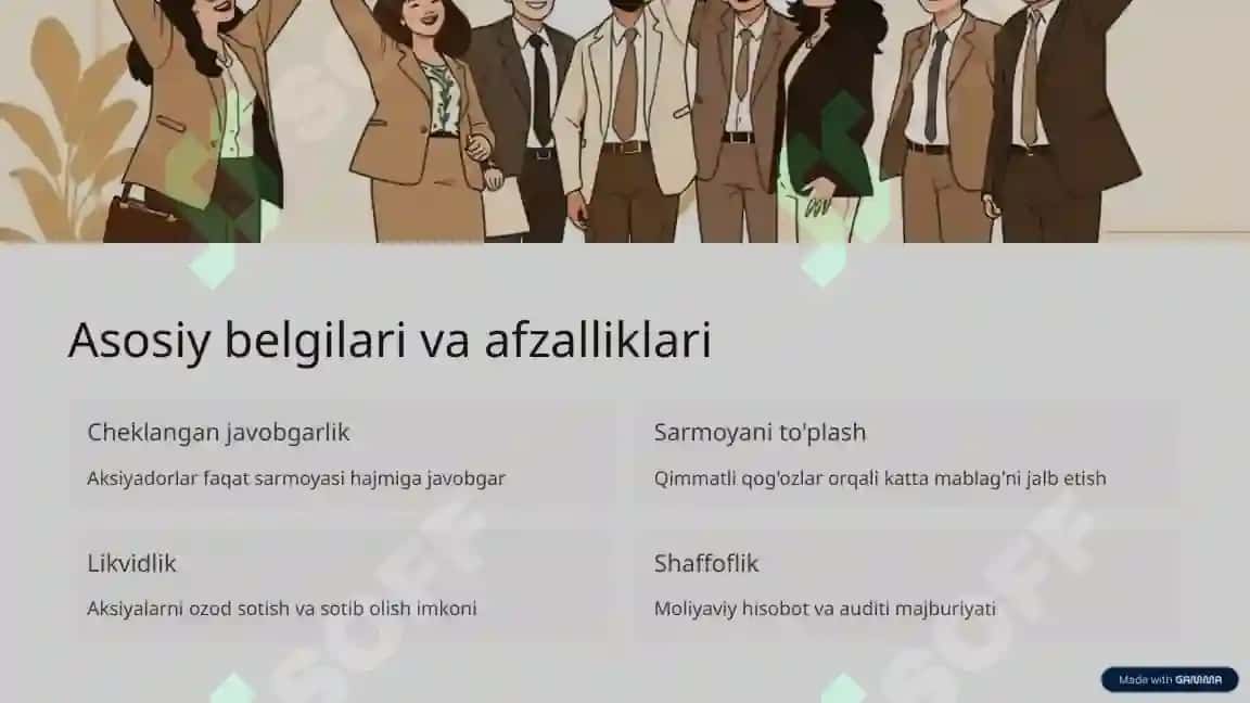 Aksiyadorlik jamiyati 4