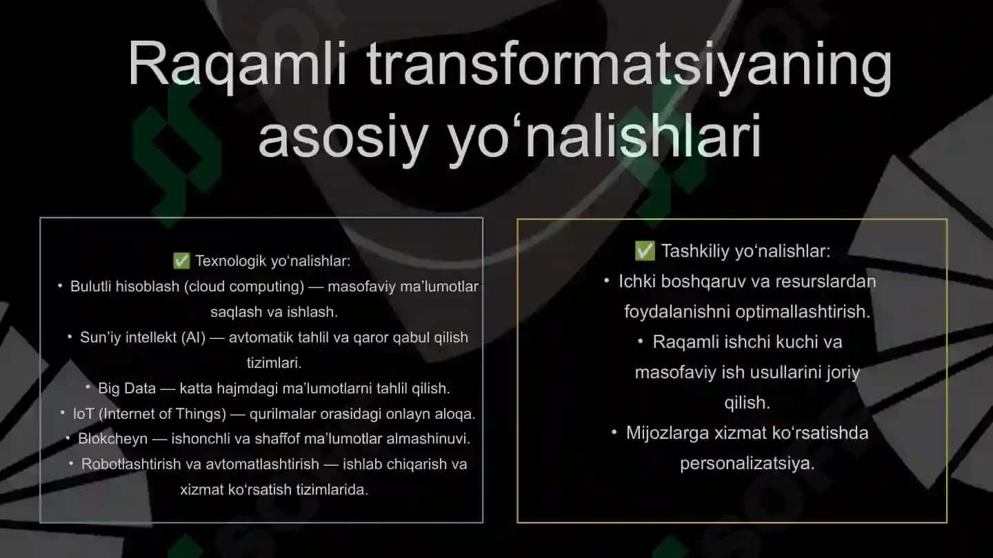 Oʻzbekiston iqtisodiyotining raqamli transformatsiyasi 4