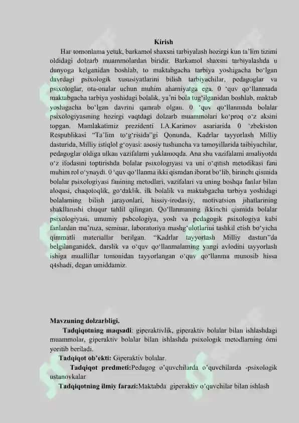 Maktab psixologining giperfaol bolalar bilan  ishlashdagi o’ziga xos xususiyatlar.docx 3