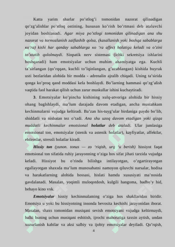 SHAXSNING XISSIY VA IRODAVIY SOHASI 4
