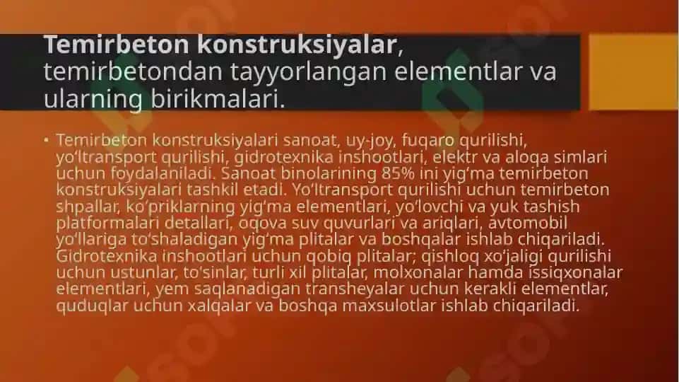 TEMIR-BETON STRUKTURAVIY TIZIM TURLARI 6