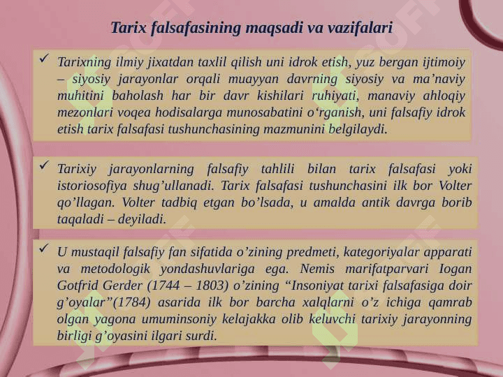 FALSAFA TARIXI RIVOJLANTIRISH HAQIDAGI QARASHLAR EVOLYUTSIYASI 2