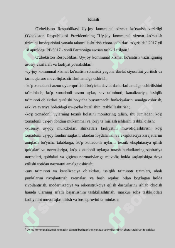 Oʼzbekiston Respublikasi Uy-joy kommunal xizmat koʼrsatish vazirligi. 3