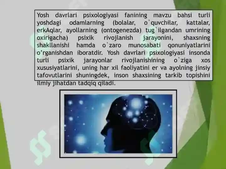 Yoshpsixologiyasi 3