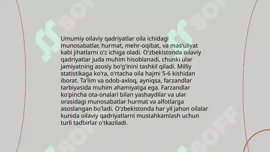 A.Fitratning ,,Oila asari'' haqida 4