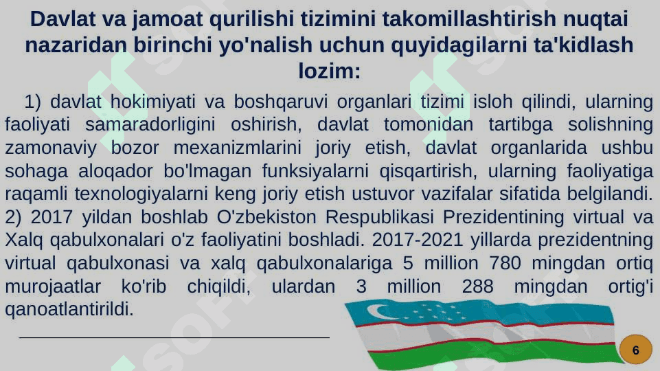 HARAKATLAR STRATEGIYASIDAN RIVOJLANISH STRATEGIYASIGACHA 6