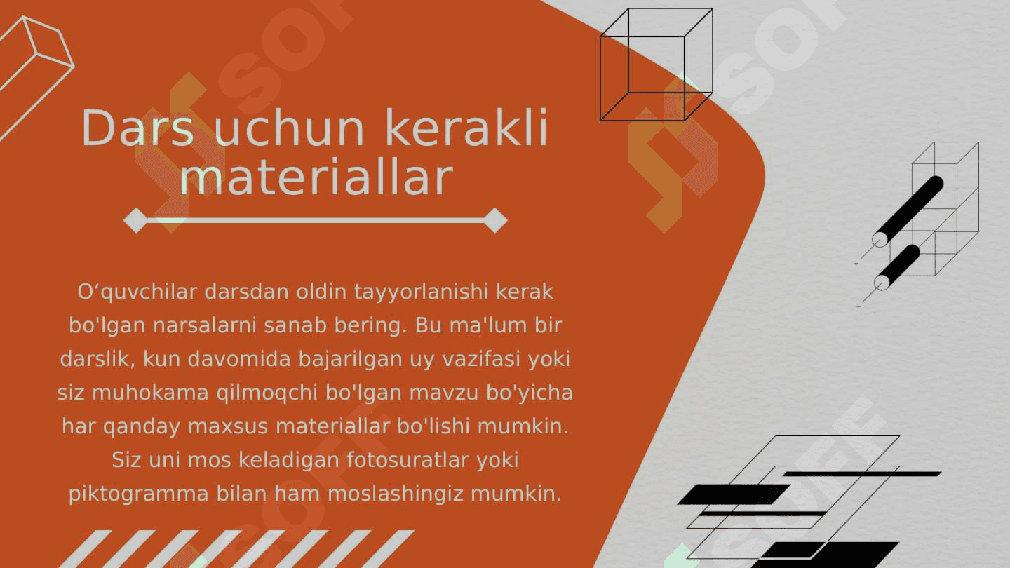 Geografiyani o’qitishda foydalaniladigan dars tiplari va turlari 3