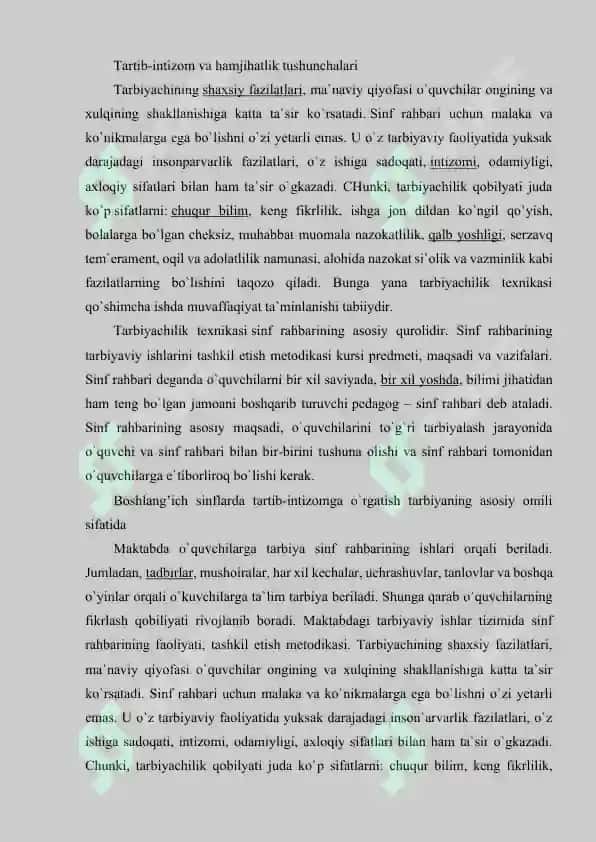 O‘quvchilarni ijtimoiy hayotga tarbiyalash. Boshlang‘ich sinf o‘quvchilarida nutq madaniyatini rivojlantirish 2