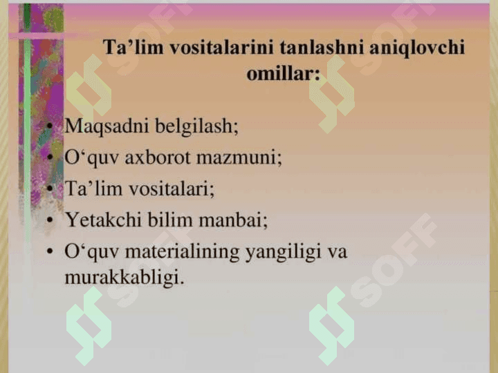 Ta'lim vositalari 4