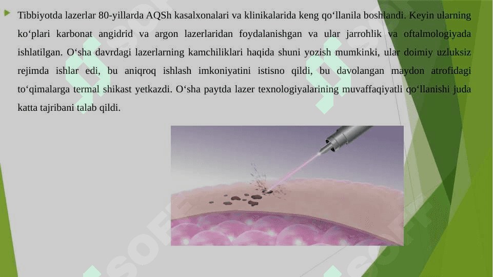 Lazerning tibbiyotda qo'llanishi 3