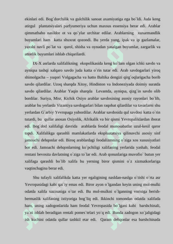 RASHID XALIFALAR HUKMDORLIGI DAVRIDAGI ISLOHOTLARNING MOHIYATI. UMMAVIYLAR VA ABBOSIYLAR HUKMRONLIGI DAVRIDA DINGA MUNOSABAT 7