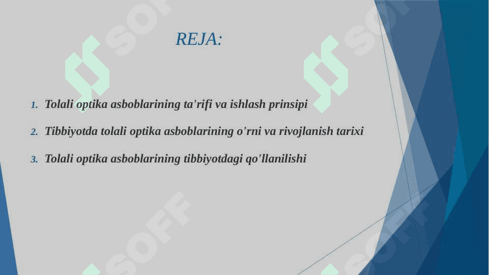 Tolali optika asboblarining tibbiyotdagi ahamiyati 2