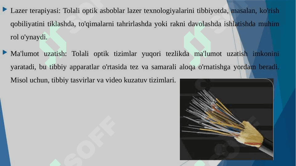 Tolali optika asboblarining tibbiyotdagi ahamiyati 8