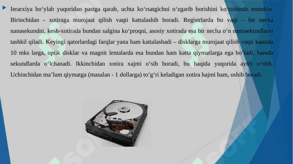 XOTIRANING TASHKIL ETILISHI VA TURLARI XOTIRANING ADRESLARI 4