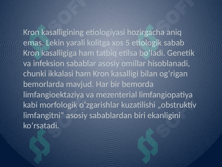 Kron kasalligi 3