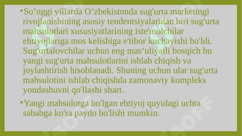 Sug’urta mahsulotini yaratish va sotish texnologiyalari 3