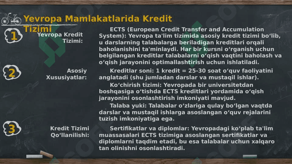 Xorijiy mamlakatlardagi oliy ta'limning kredit tizimini qiyosiy tahlil qilish 7