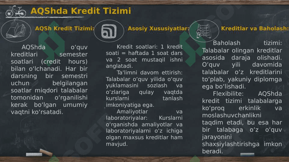 Xorijiy mamlakatlardagi oliy ta'limning kredit tizimini qiyosiy tahlil qilish 8