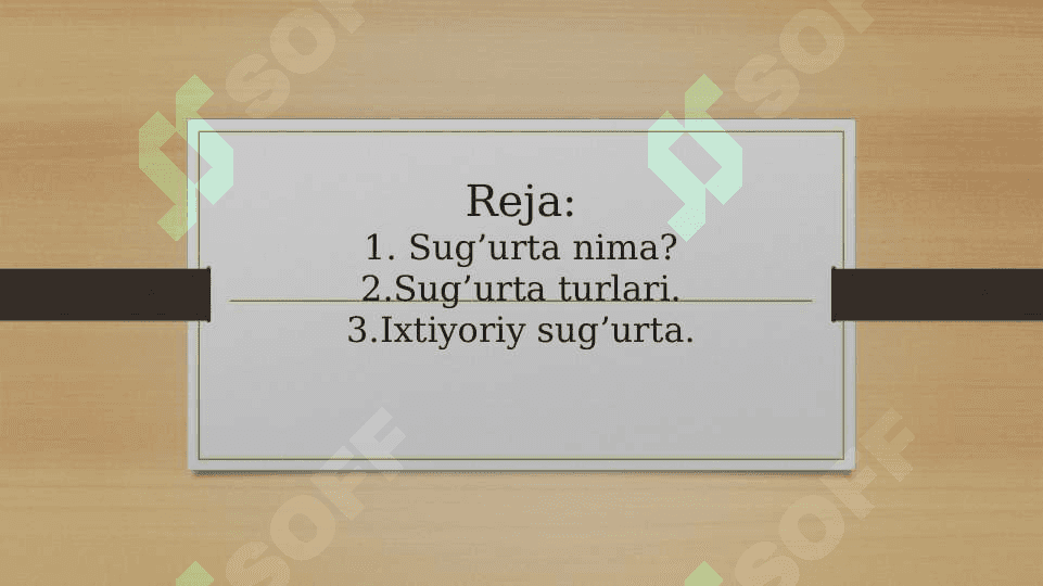 Sug’urta 2