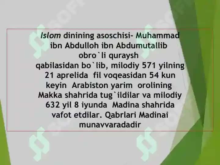 Islom din 8