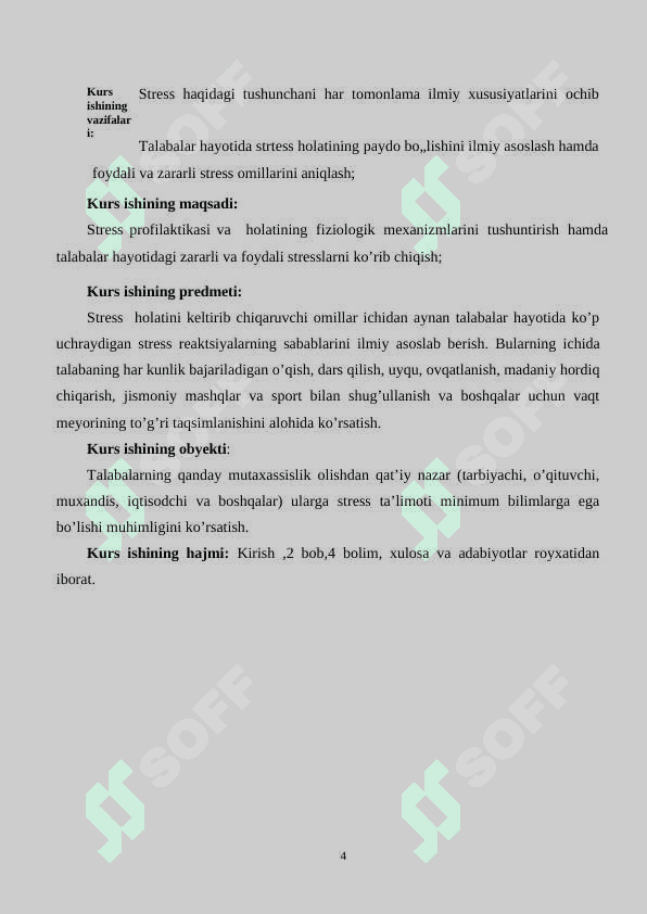 STRESS PROFILAKTIKASI VA UNI BARTARAF ETISH YO’LLARI 4