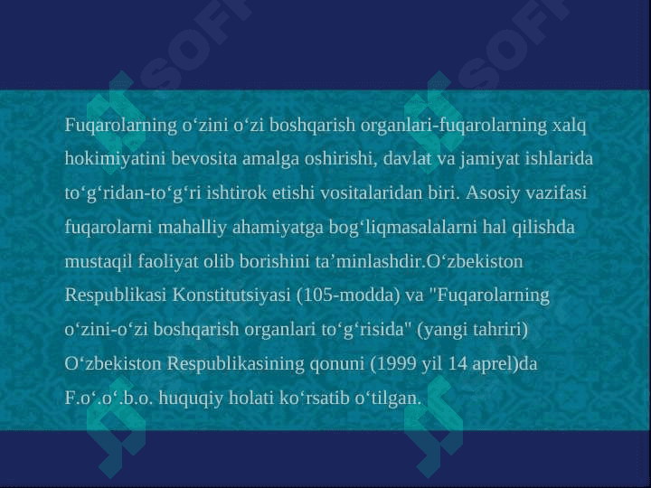O’zbekistonda Mahalliy o‘zini-o‘zi boshqarish organlari 3