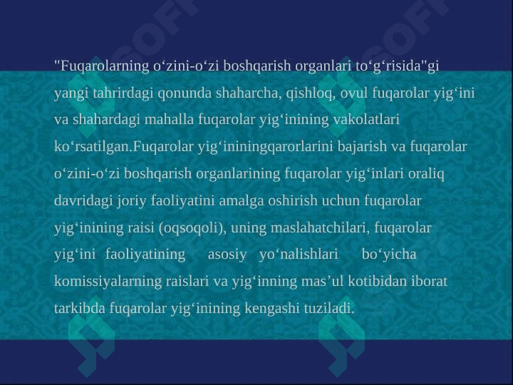 O’zbekistonda Mahalliy o‘zini-o‘zi boshqarish organlari 7