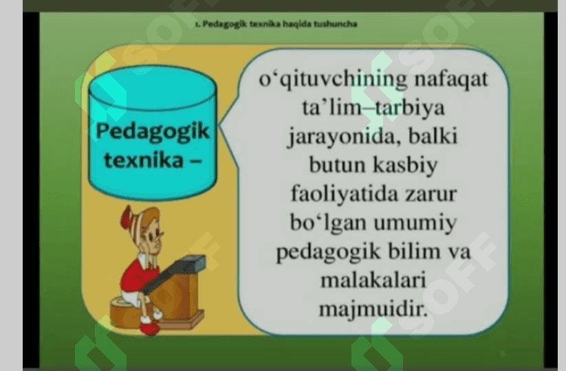 Oʻqituvchining pedagogik mahorati 3