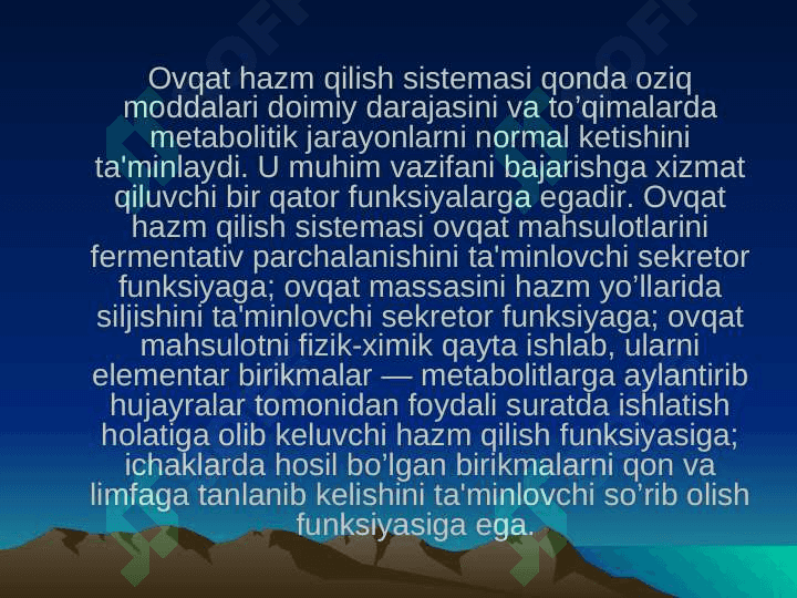 OVQAT HAZM QILISH A’ZOLARI SISTEMASI KASALLIKLARI 3