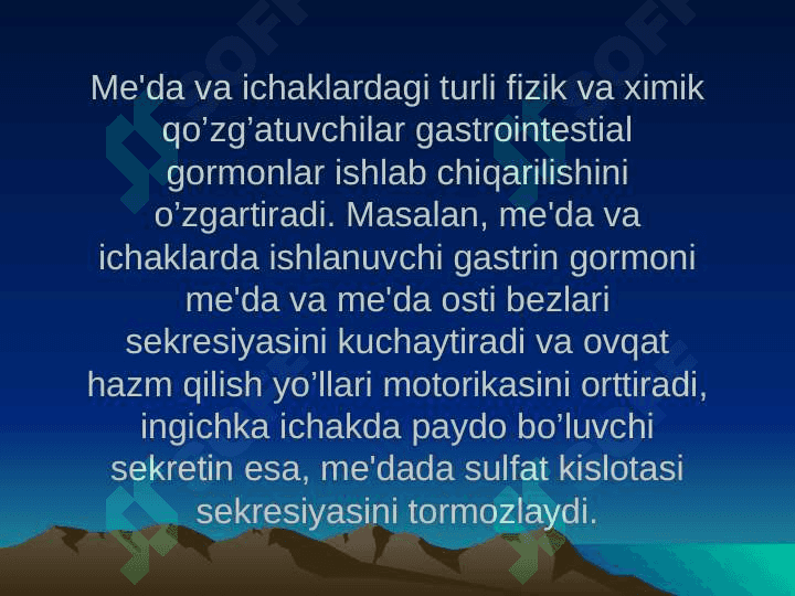 OVQAT HAZM QILISH A’ZOLARI SISTEMASI KASALLIKLARI 7