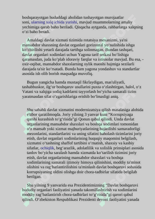 Mustaqillik yillarida davlat boshqaruvi tizimida amalga oshirilgan islohotlar 4