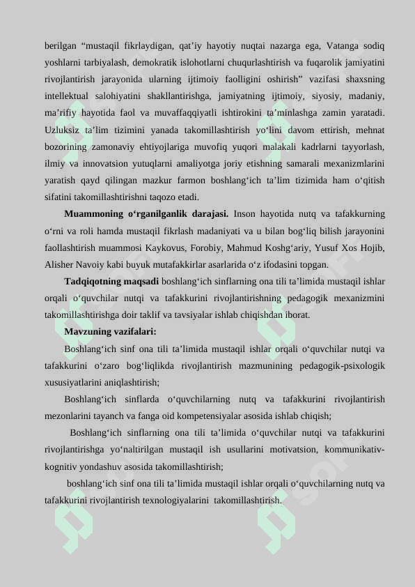 4-SINF ONA TILI DARSLARIDA MORFEMIK BIRLIKLAR USTIDA ISHLASH 4